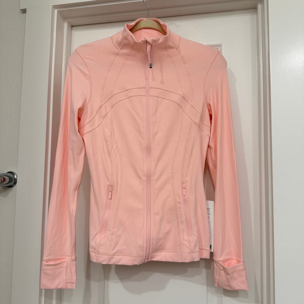 NWT Lululemon Define Jacket Nulu in Blush Quartz Size 8 - Picture 3 of 8